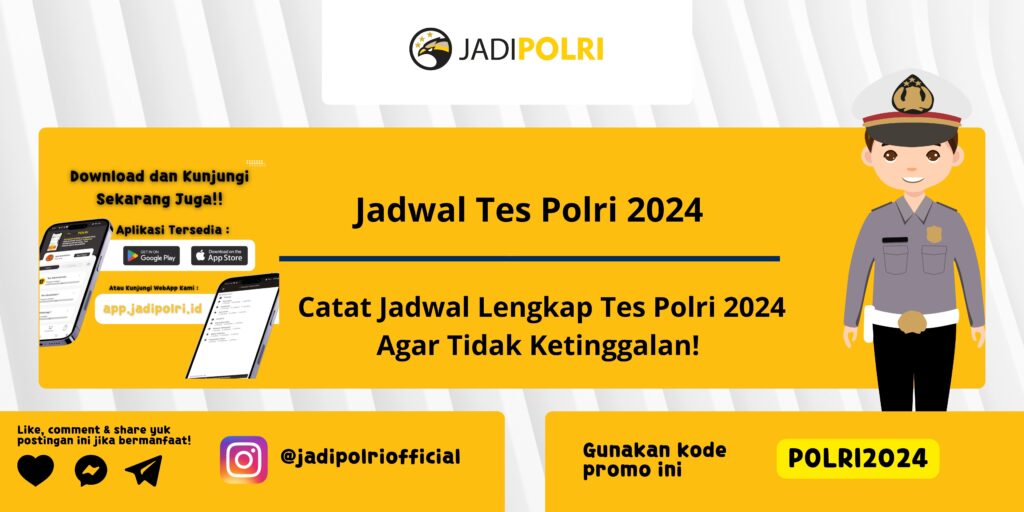 Jadwal Tes Polri 2024