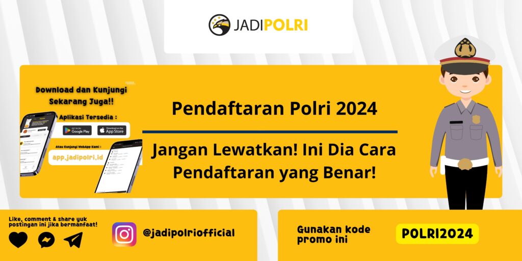 Pendaftaran Polri 2024