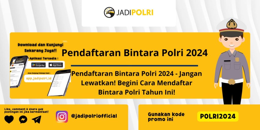 Pendaftara Bintara Polri 2024