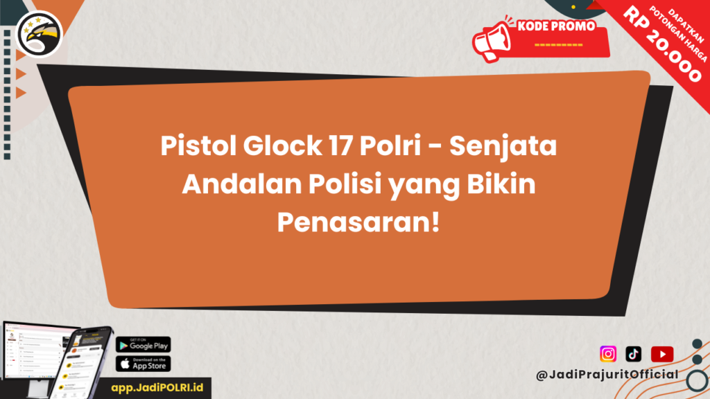 Pistol Glock 17 Polri