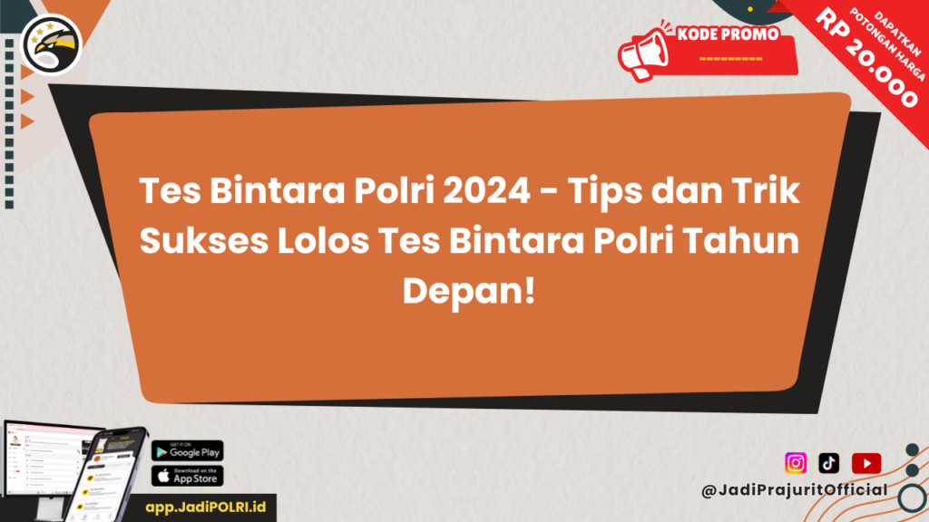 Tes Bintara Polri 2024