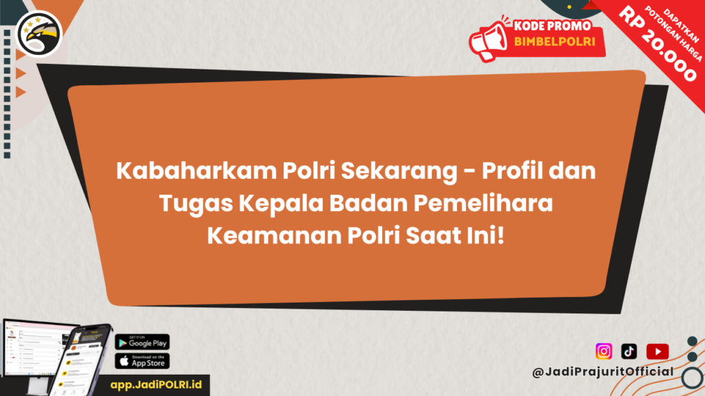 Kabaharkam Polri Sekarang