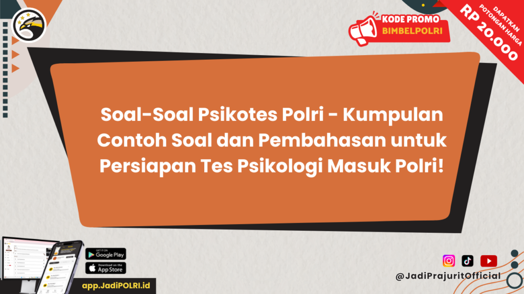 Soal-Soal Psikotes Polri