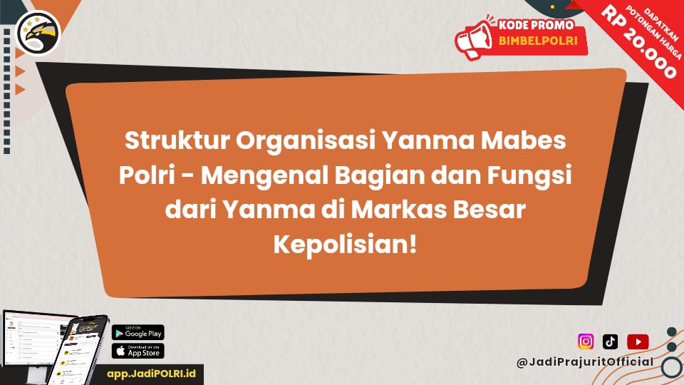 Struktur Organisasi Yanma Mabes Polri