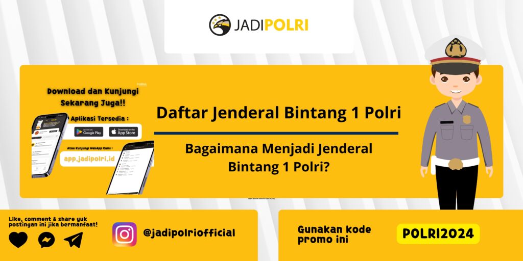 Daftar Jenderal Bintang 1 Polri