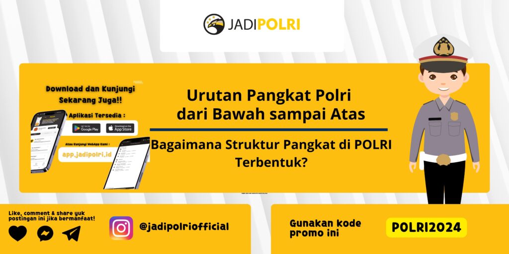 Urutan Pangkat Polri dari Bawah sampai Atas