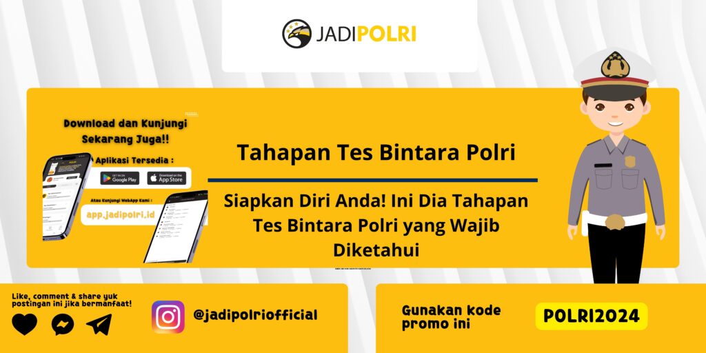 Tahapan Tes Bintara Polri 