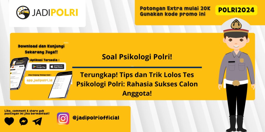 Soal Psikologi Polri